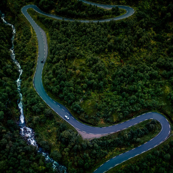 Snirklete vei Geiranger