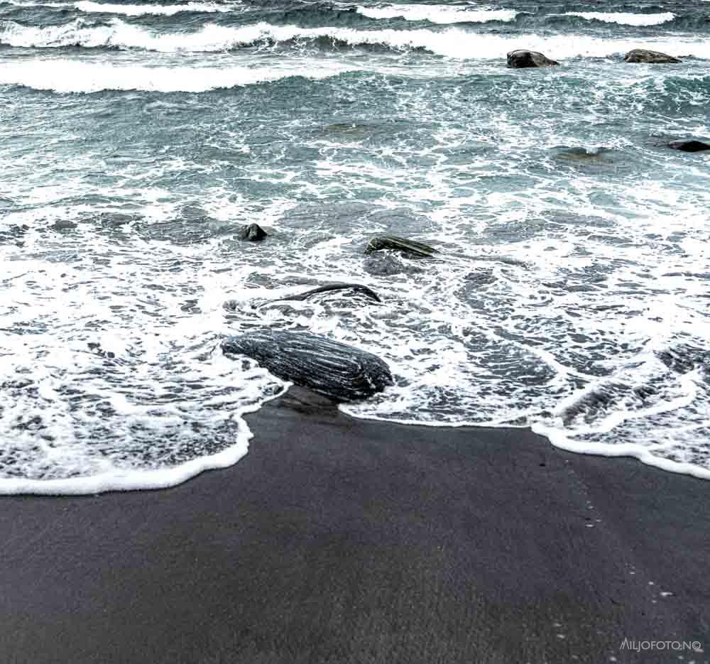 Bølger og strand - Natur